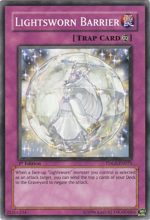 Lightsworn Barrier Card Front