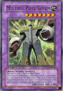 Multiple Piece Golem Card Front