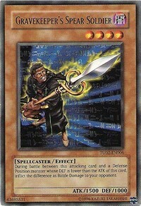 Gravekeeper's Spear Soldier Card Front