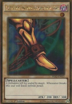 Left Leg of the Forbidden One Card Front