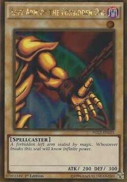 Left Arm of the Forbidden One Card Front