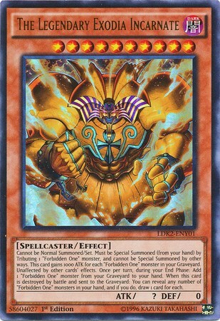 The Legendary Exodia Incarnate Card Front