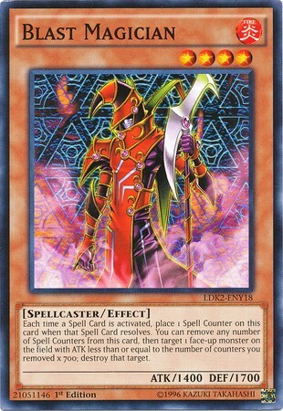 Blast Magician Card Front