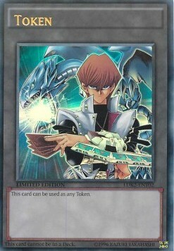 Kaiba & Blue-Eyes White Dragon Token Card Front