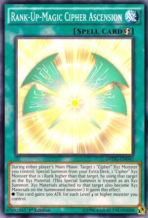 Rank-Up-Magic Cipher Ascension Card Front