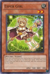 Esper Girl Card Front