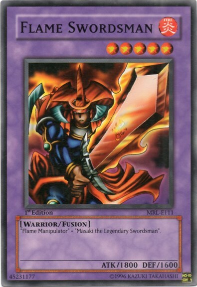 Flame Swordsman Card Front