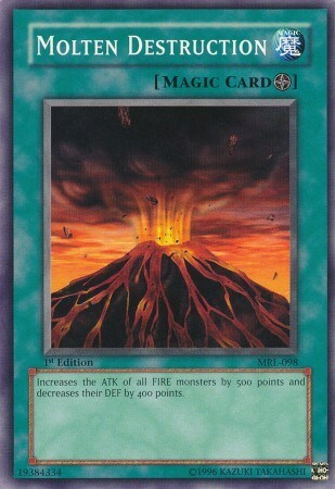 Molten Destruction Card Front