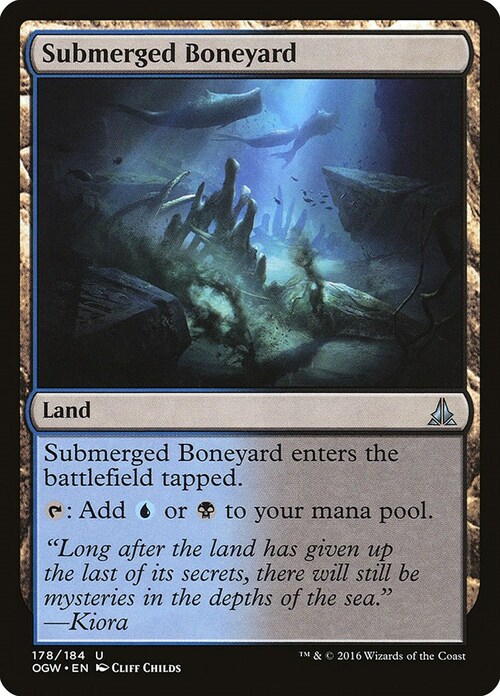 Submerged Boneyard Card Front