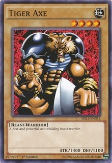 Tiger Axe Card Front