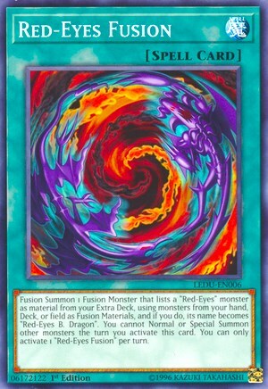 Red-Eyes Fusion Card Front