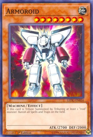 Armoroid Card Front