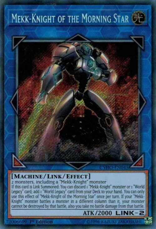 Mekk-Knight of the Morning Star Card Front