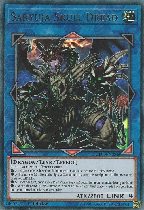 Saryuja Skull Dread Card Front