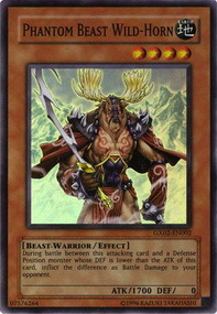 Phantom Beast Wild-Horn Card Front