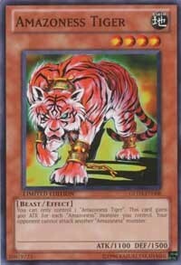 Amazoness Tiger Card Front