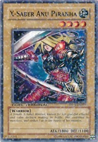 X-Saber Anu Piranha Card Front