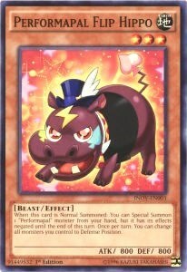 Performapal Flip Hippo Card Front