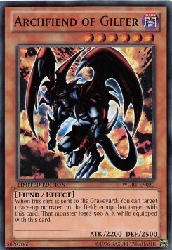 Archfiend of Gilfer Card Front