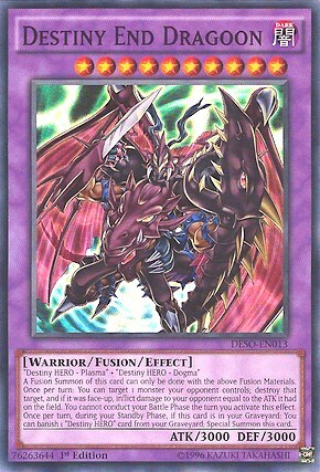 Destiny End Dragoon Card Front