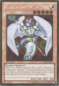 Celestia, Lightsworn Angel Card Front