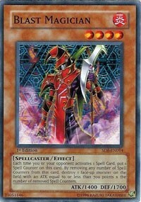 Blast Magician Card Front