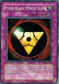 Pitch-Black Power Stone Card Front