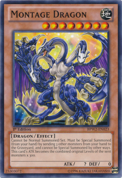 Montage Dragon Card Front