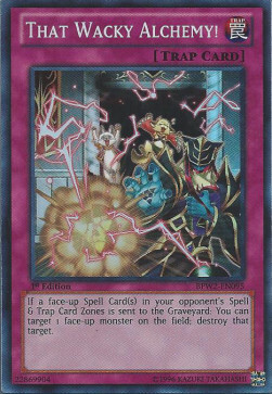 That Wacky Alchemy! Card Front