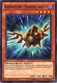 Raidraptor - Singing Lanius Card Front