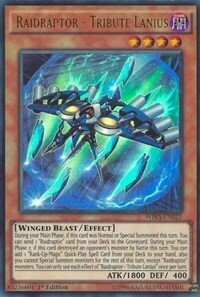 Raidraptor - Tribute Lanius Card Front