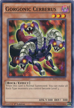 Gorgonic Cerberus Card Front