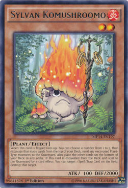 Sylvan Komushroomo Card Front