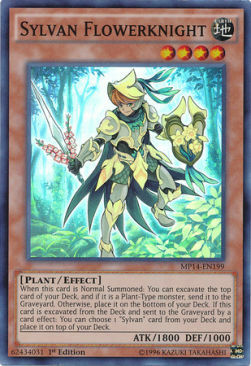 Sylvan Flowerknight Card Front