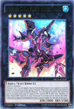 Number C101: Silent Honor DARK Card Front