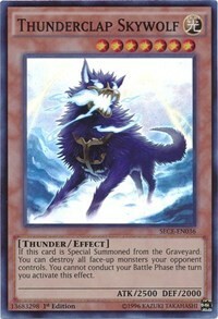 Thunderclap Skywolf Card Front