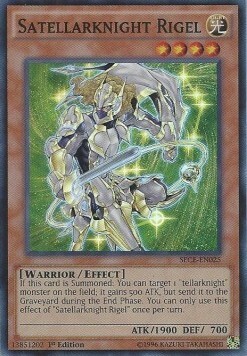 Satellarknight Rigel Card Front