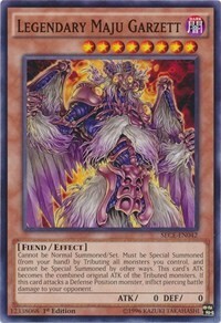 Legendary Maju Garzett Card Front