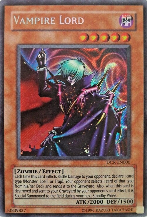 Vampire Lord Card Front