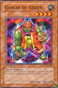 Goblin of Greed Card Front