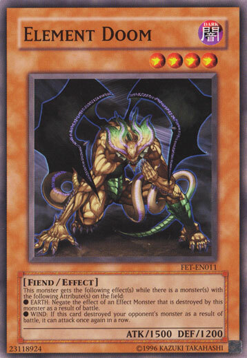 Element Doom Card Front