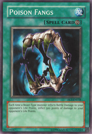 Poison Fangs Card Front