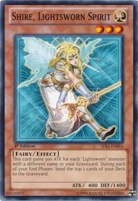 Shire, Lightsworn Spirit Card Front