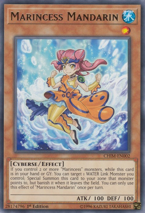 Marincess Mandarin Card Front