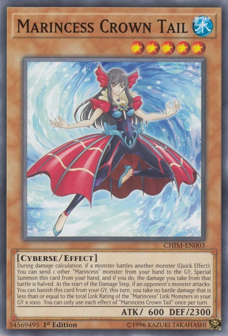 Marincess Crown Tail Card Front