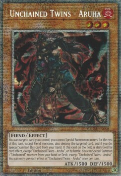 Unchained Twins - Aruha Card Front