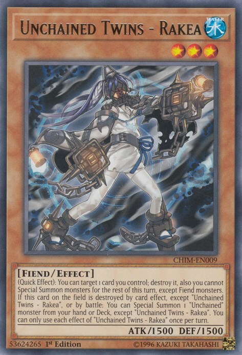 Unchained Twins - Rakea Card Front