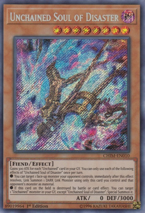 Unchained Soul of Disaster Card Front