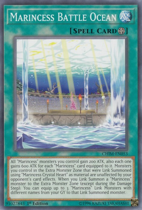 Marincess Battle Ocean Card Front