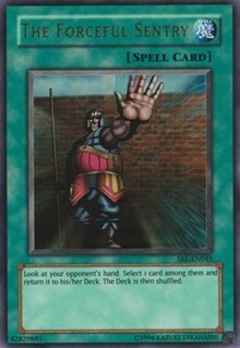 The Forceful Sentry Card Front